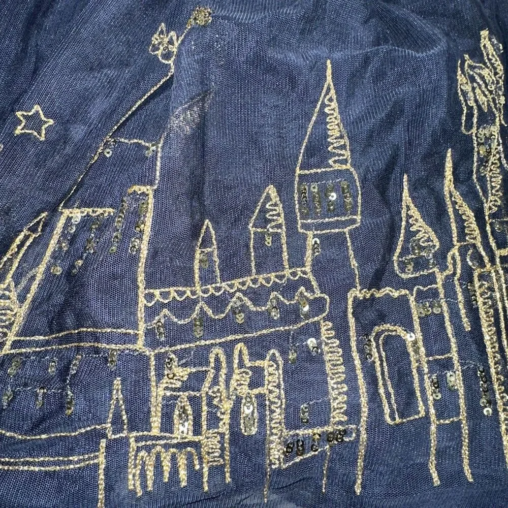 Mini Boden Hogwarts Embroidered Skirt Harry Potter Collection 4 5 New with Tags